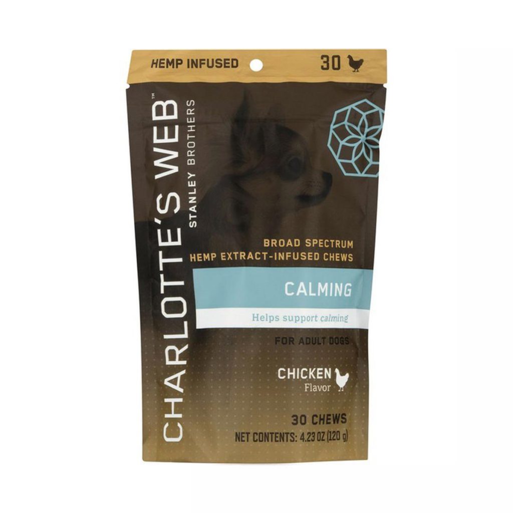 Charlotte’s Web Hemp Extract-Infused Chews for Adult Dogs